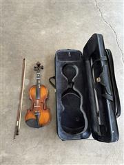 CONRAD PFEIFER SV500 - 4/4 VIOLIN WITH HARD CASE, BOW